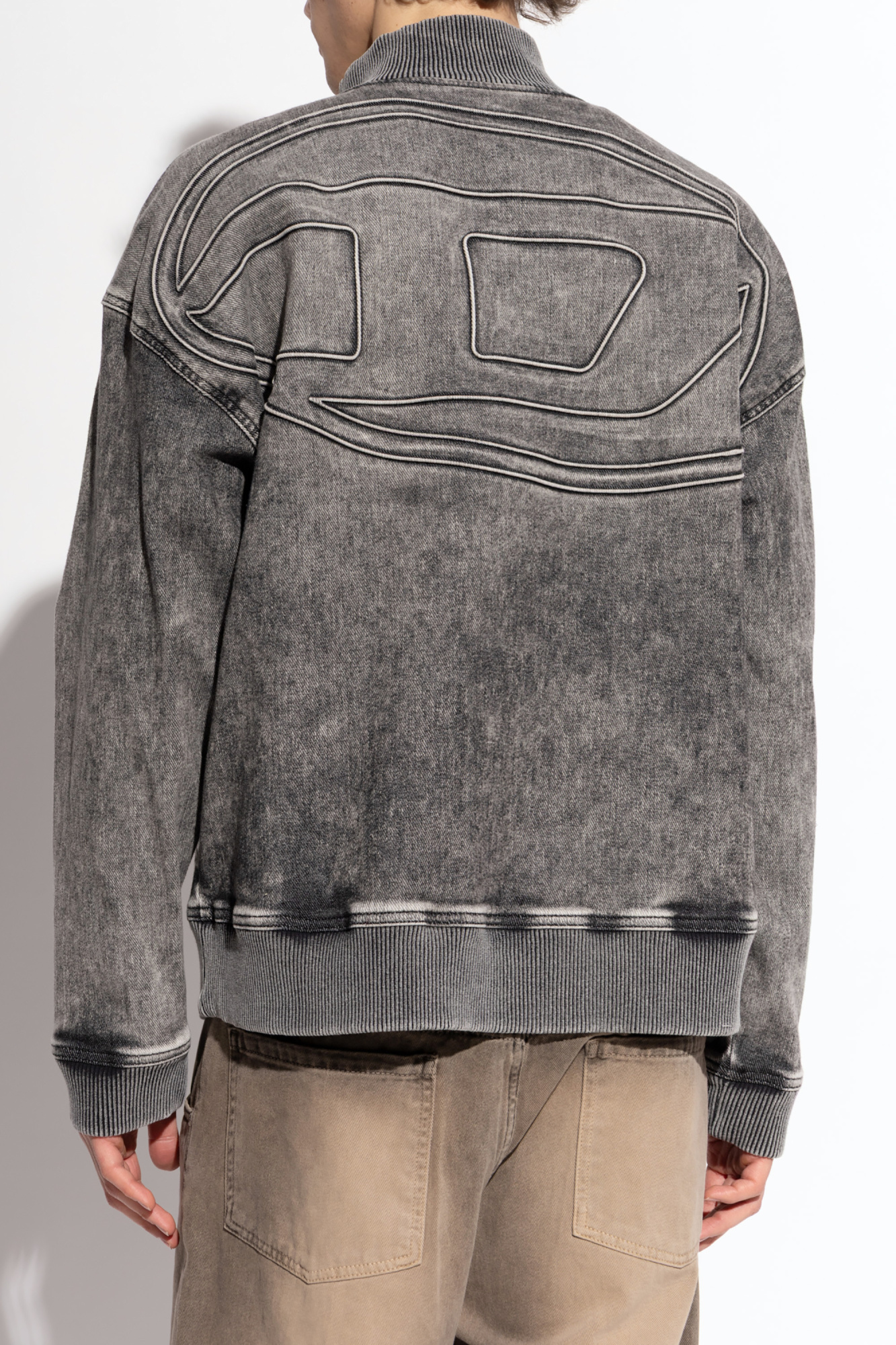 Grey Denim jacket D-CARLY-S Diesel - Vitkac AS
